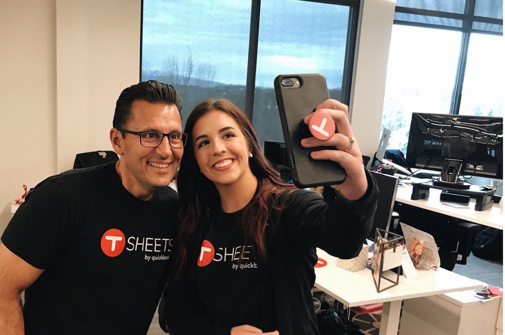 TSheets selfie Alex Miles